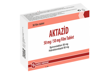 AKTAZID 50 MG/50 MG FILM KAPLI TABLET (30 TABLET)